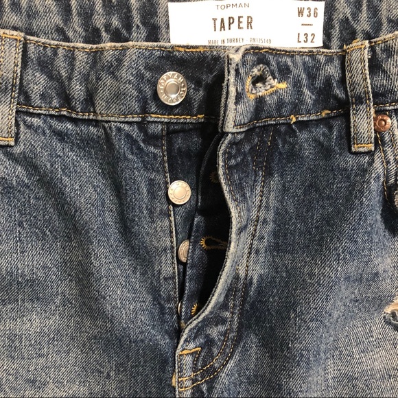 Men’s Topman taper jeans - Picture 8 of 8